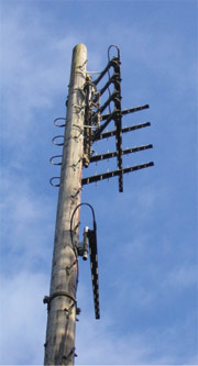 Telecomms mast